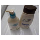 Aveeno 18 oz Bodywash and Derma-B 1...
