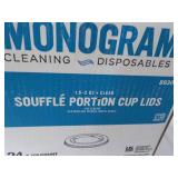 Case of 2400 Cup Lids...