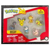 New Pokemon action figure "Battle Figure" Multi-Pack - Pichu, Turtwig, JigglyPuff & More