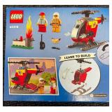 2 New Sealed LEGO City "Roadwork Truck" & "Fire Helicopter"