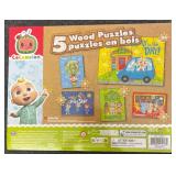 New 5 wood Puzzles - CoComelon