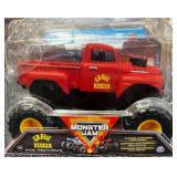 All New - Monster Jam Grave Digger (XL truck) 1/24 Truck - Hot wheels Monster Trucks Cage rattler & New Lego Batman