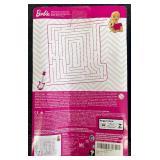 New (open or slightly damaged box) Barbie Doll Rockstar & DIY Jumbo Puzzle Color & Bling - 75 Gems