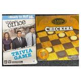 New Checkers and The Office Card Game