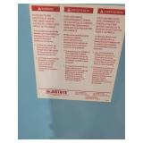 JustRite Storage Cabinet (560226) Acid and Corrosive Storage Cabinet, Key For Lock Not Included