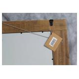 Vintage-style Wall Hanging with Cardinal Painting and Hooks