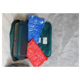 Pyrex Portables Hot and Cold Food Carrier Set with Glass Dish and Ice Packs