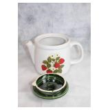 Assorted Collection of Strawberry-Themed Kitchenware and China