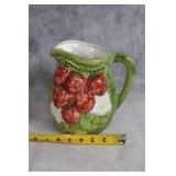 Assorted Collection of Strawberry-Themed Kitchenware and China