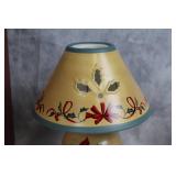 Winter Greetings Everyday Candle Lamp with Cardinal Design