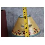 Winter Greetings Everyday Candle Lamp with Cardinal Design