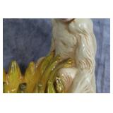 Vintage Marwal Ceramic Monkey Banana Holder, 12 Inches