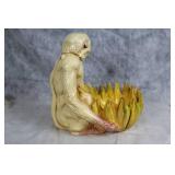 Vintage Marwal Ceramic Monkey Banana Holder, 12 Inches