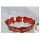 Decorative Collection: Vintage Glass Bowl, Strawberry Decorated China and More