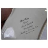 Vintage Blue Ridge China Hand-Painted Duck Ceramic Trinket Box