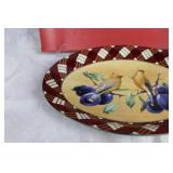 Lenox Winter Greetings Everydayâ¢ Tartan Oval Platter