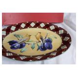 Lenox Winter Greetings Everydayâ¢ Tartan Oval Platter