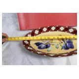 Lenox Winter Greetings Everydayâ¢ Tartan Oval Platter