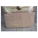 Unopened Louis Nichole Queen Sheet Ensemble - No-Iron Luxury Percale