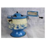 Vintage Dutch Windmill Bread Dough Maker with Roller