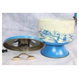 Vintage Dutch Windmill Bread Dough Maker with Roller