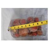 Assorted Decorative Candy Arrangements - Set of 5 Round and 2 Cone Bags