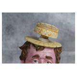 Ezra Brooks 1980 Liquor Bottle - Porcelain Clown Decanter