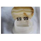 Assorted Collectibles Including Musical Carousel Horse and Hand-Painted Porcelain Bear