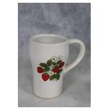 Vintage Strawberry-Themed Porcelain Tea Set Collection