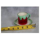 Collection of Strawberry-Themed Franciscan Dinnerware and Figurines