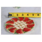 Collection of Strawberry-Themed Franciscan Dinnerware and Figurines