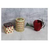 Collection of Strawberry-Themed Franciscan Dinnerware and Figurines