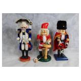Set of 3 Collectible Decorative Nutcrackers