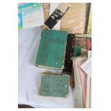 Collection of Vintage and Modern Cookbooks and Recipe Clippings