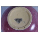 Roseville Pottery Vase with Floral and Leaf Design