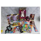 Collection of Vintage and Classic Toys - Bobbleheads, Star Wars Figures, and More