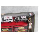 Collection of Die-Cast Model Cars and Trucks Featuring Elvis, NBA and Tonka