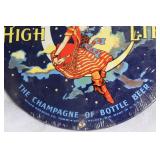 Miller High Life Porcelain Advertising Sign