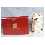 Holiday Santa Cookie Jar with Gift-Laden Bag