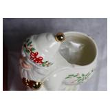 Holiday Santa Cookie Jar with Gift-Laden Bag