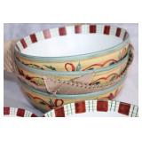 Lenox Winter Greetings Everyday Chickadee Bowls Set