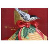 Lenox Winter Greetings Chickadee Sugar Bowl and Teapot Set