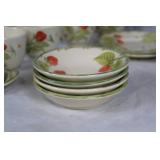 Stangl Pottery Colonial Strawberry Tableware Set