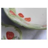 Stangl Pottery Colonial Strawberry Tableware Set