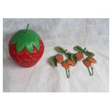 Stangl Pottery Colonial Strawberry Tableware Set