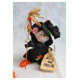 Group of Annalee Halloween Dolls and Figurines