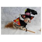 Group of Annalee Halloween Dolls and Figurines