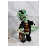 Group of Annalee Halloween Dolls and Figurines