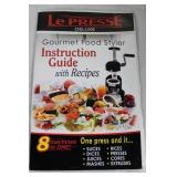 Le Presse Deluxe Gourmet Food Styler with Attachments