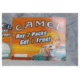 Set of Vintage Camel and Marlboro Advertising Displays